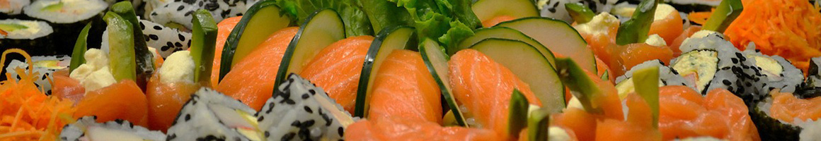 Eating Sushi at Zen Asian Bistro & Sushi restaurant in Westminster, CO.